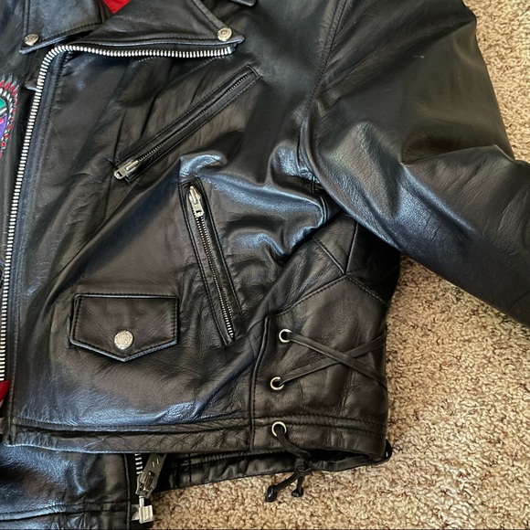 Authentic Jeff Hamilton Moto leather jacket - Picture 5 of 9